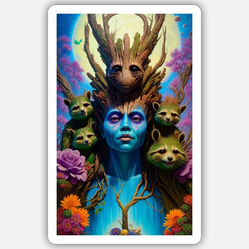 Sticker taille S (10 x 10 cm) - 