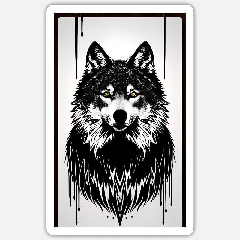 Sticker Größe S (10 x 10 cm) - 