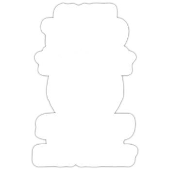 Auto Mechaniker KFZ Mechatroniker Tuner Schrauber - Sticker Größe S (10 x 10 cm) - Mattweiß - Vorne