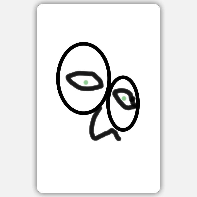 Sticker Größe S (10 x 10 cm) - 