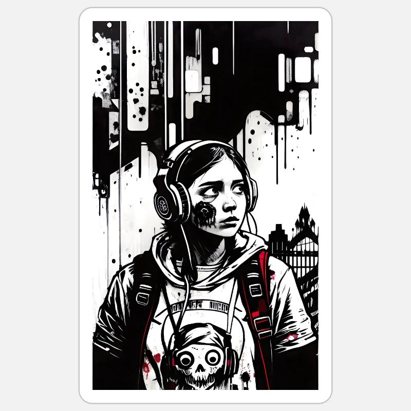 Sticker taille S (10 x 10 cm) - 