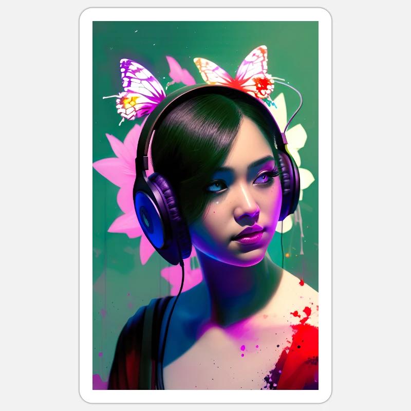 Sticker taille S (10 x 10 cm) - 