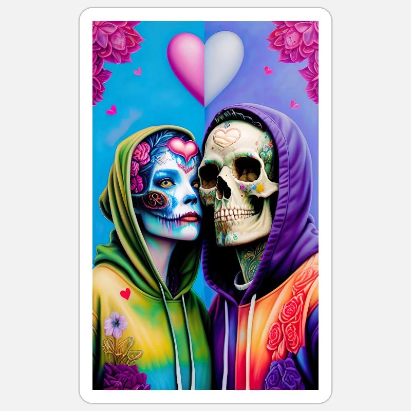 Sticker Größe S (10 x 10 cm) - 