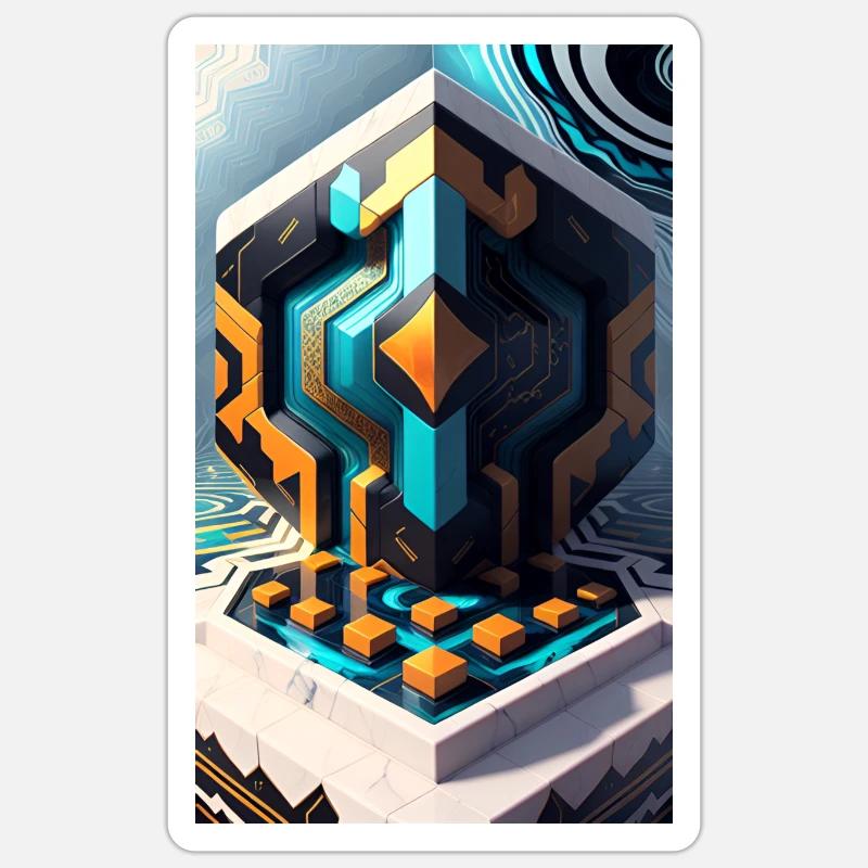 Sticker taille S (10 x 10 cm) - 