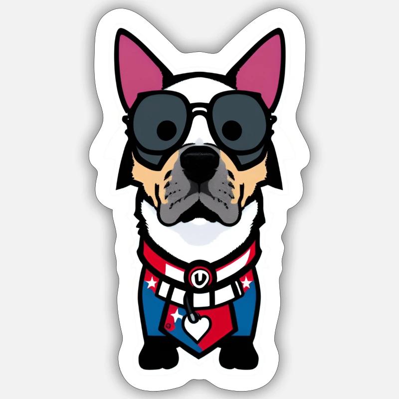 Sticker taille S (10 x 10 cm) - 