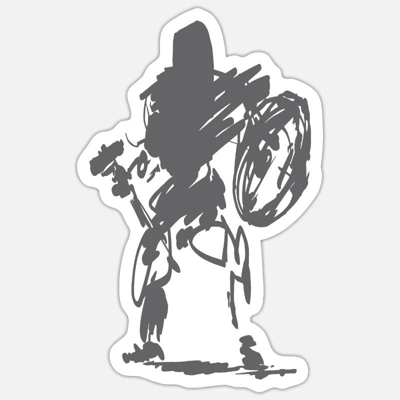 Sticker taille S (10 x 10 cm) - 