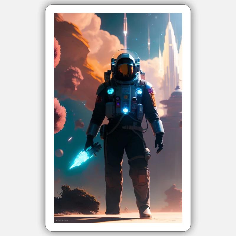 Sticker taille S (10 x 10 cm) - 