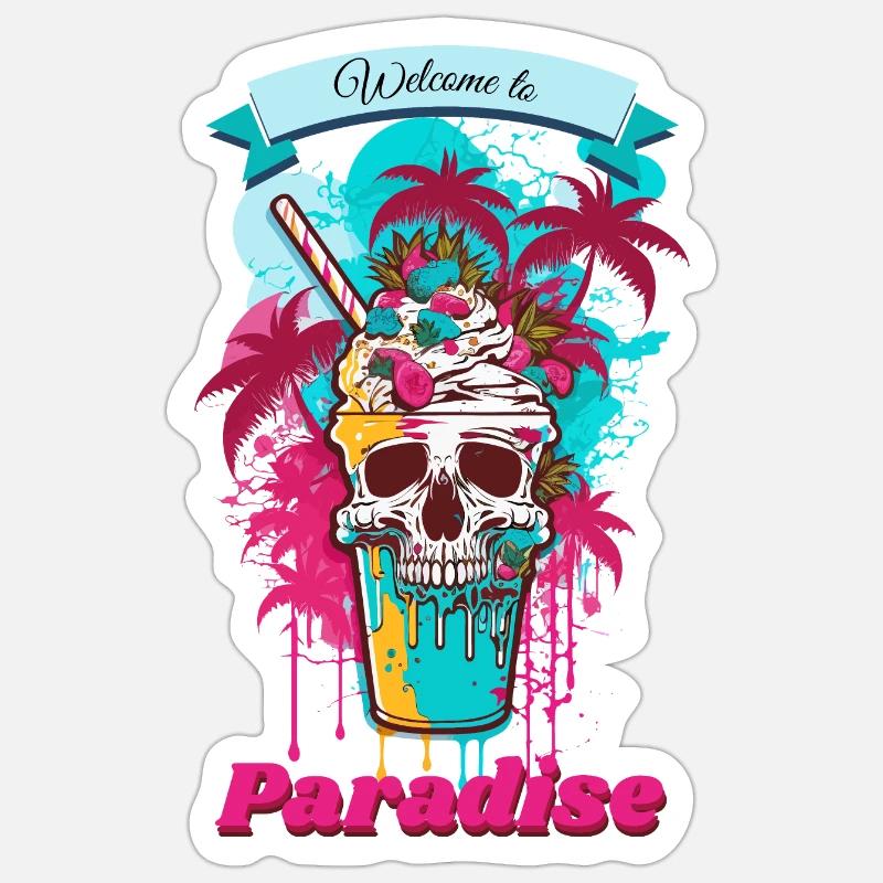 Sticker Größe S (10 x 10 cm) - 