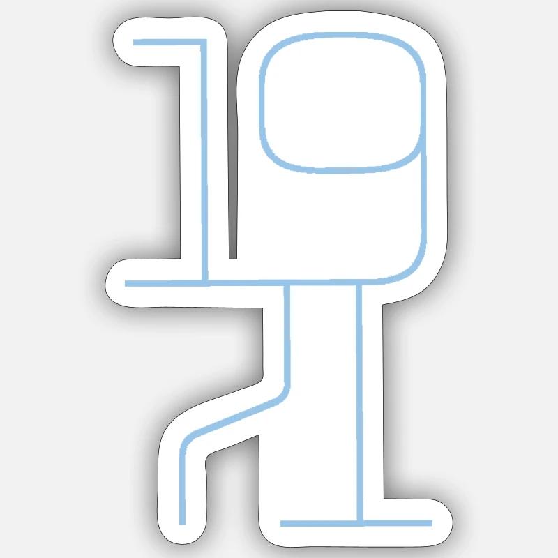Sticker taille S (10 x 10 cm) - 