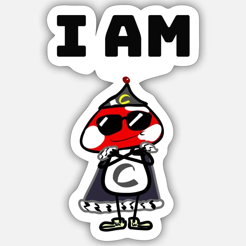 Sticker taille S (10 x 10 cm) - 