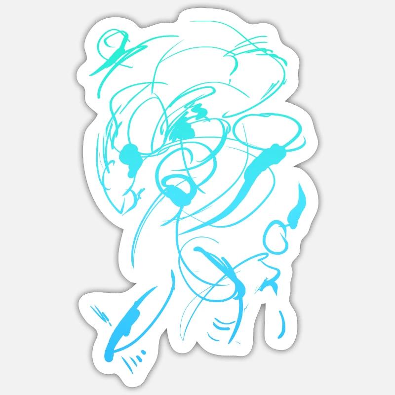 Sticker taille S (10 x 10 cm) - 