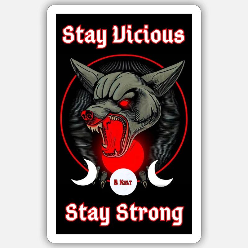 Sticker size S (10 x 10 cm) - 