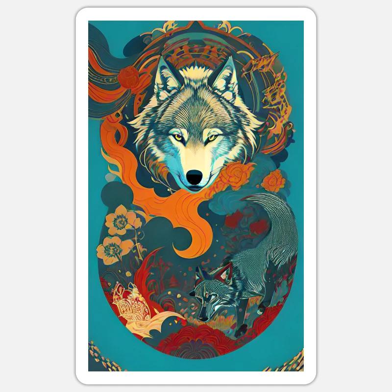 Sticker Größe S (10 x 10 cm) - 