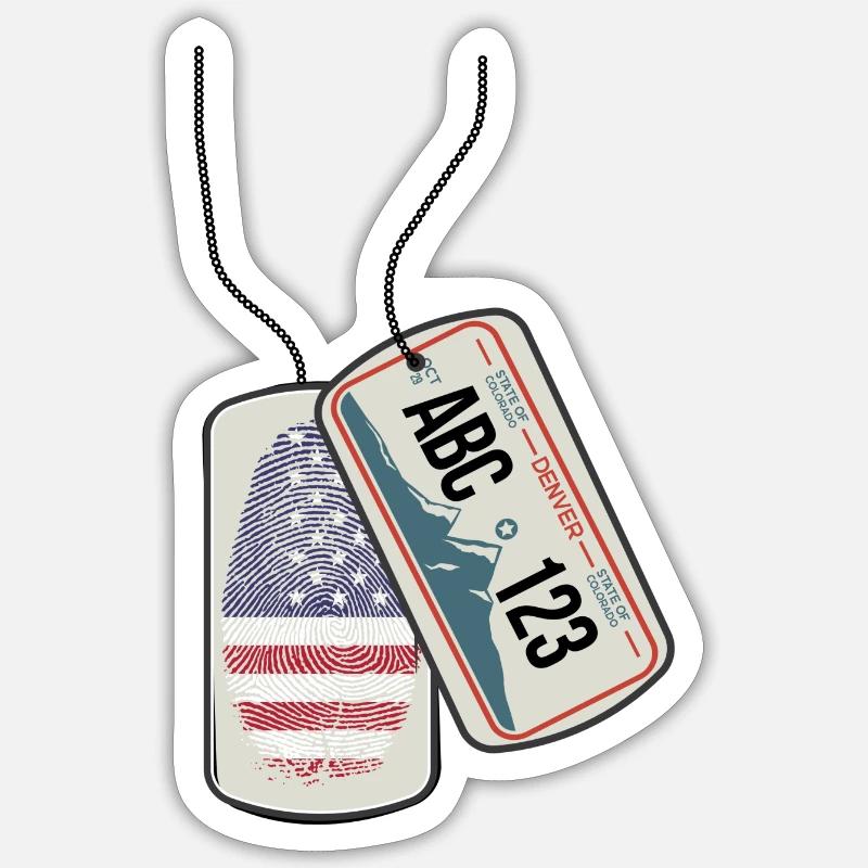 Sticker taille S (10 x 10 cm) - 