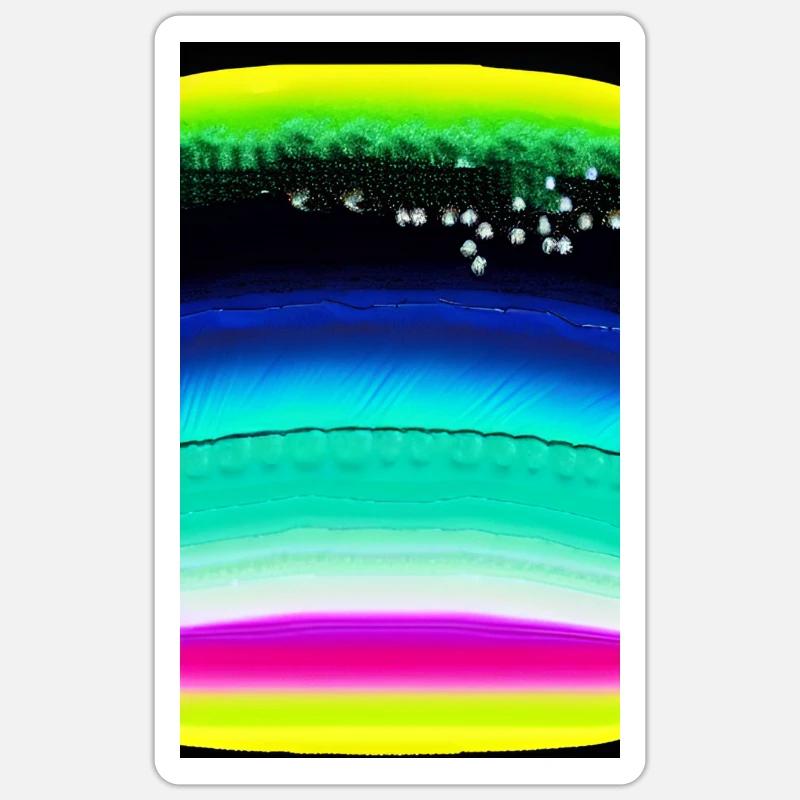 Colors | Colorful | Pattern | patterned | Gradient Sticker size S (10 x 10 cm)