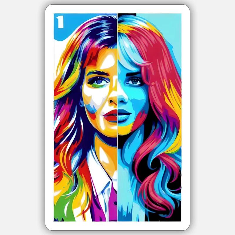 Sticker taille S (10 x 10 cm) -