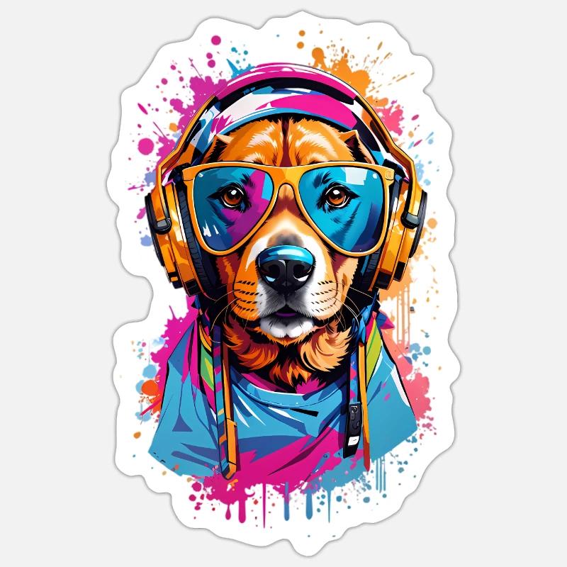 Sticker Größe S (10 x 10 cm) - 