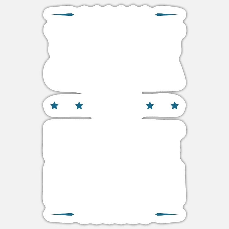 Beste Oma Spruch - Sticker Größe S (10 x 10 cm) - Mattweiß
