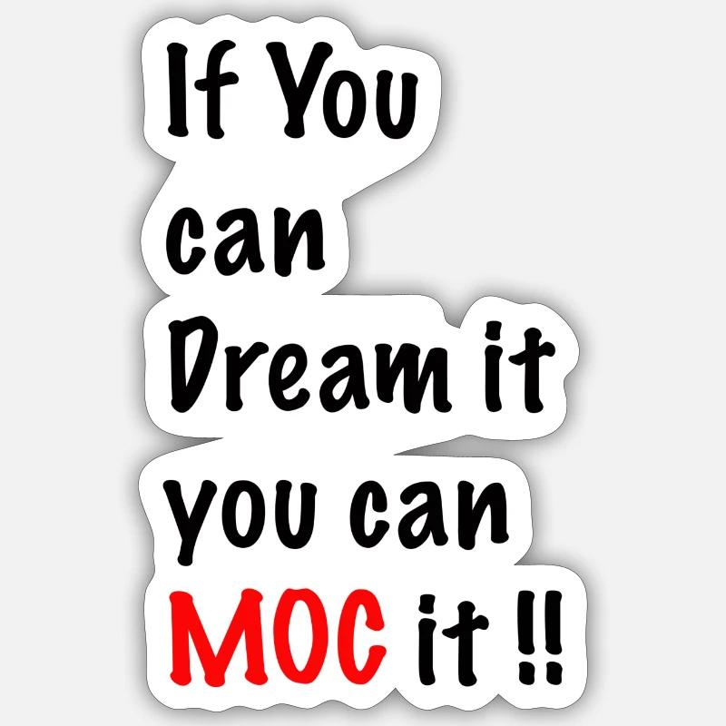 MOC MOC Sticker taille S (10 x 10 cm)