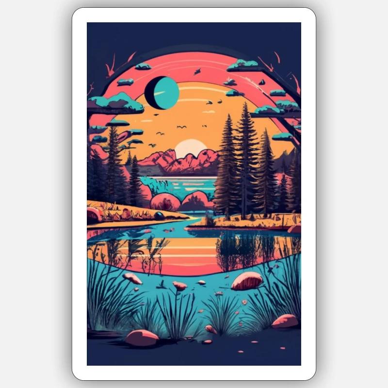 Sticker Größe S (10 x 10 cm) - 
