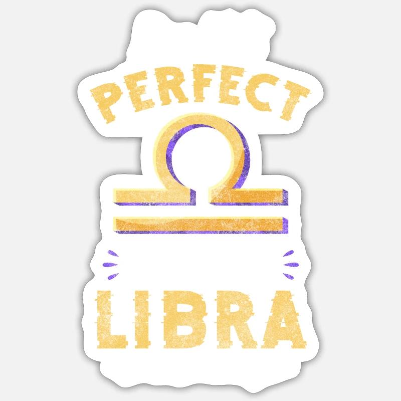 Libra Constellation Astrology Constellation - Sticker size S (10 x 10 cm) - white matte
