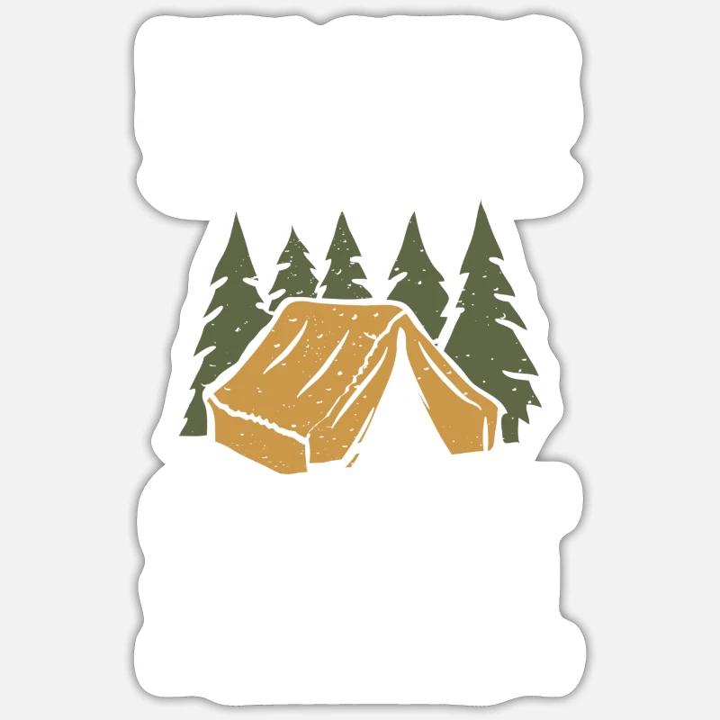 Pfadfinderleiter | Pfadfinder Scouting Geschenk - Sticker Größe S (10 x 10 cm) - Mattweiß