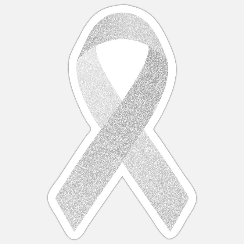 Ruban de deuil Sticker taille S (10 x 10 cm)