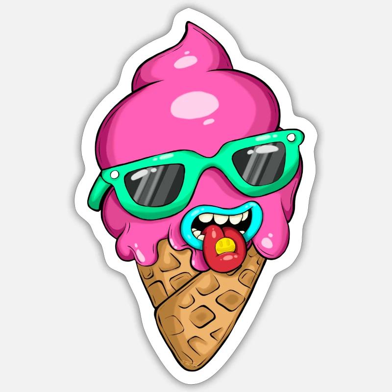 Drogeneis Sticker Größe S (10 x 10 cm)