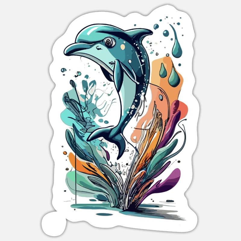 Sticker Größe S (10 x 10 cm) - 