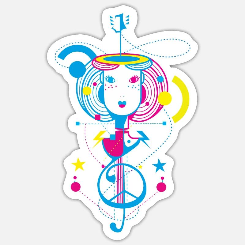 Sticker size S (10 x 10 cm) - 