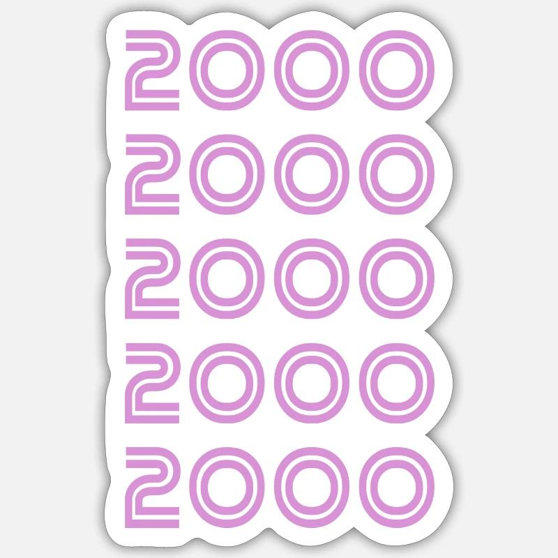2000 Sticker size S (10 x 10 cm)