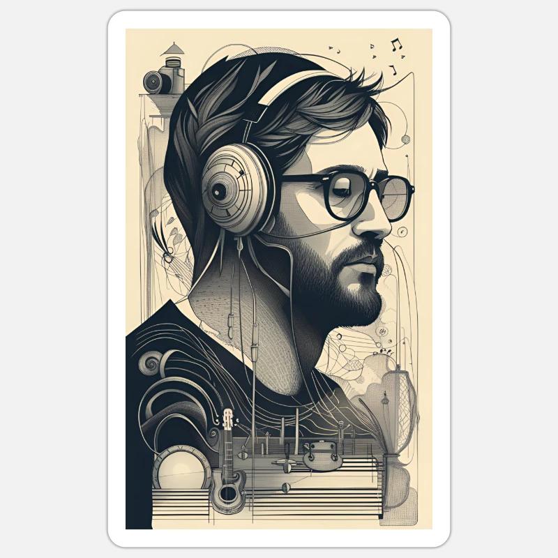 Sticker size S (10 x 10 cm) - 