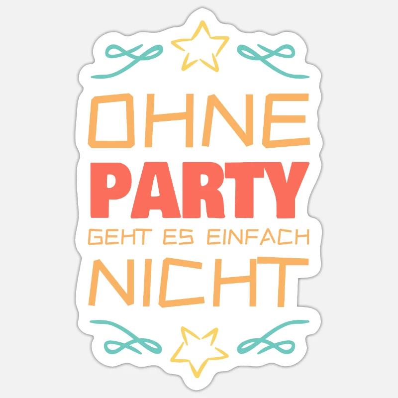 Sticker Größe S (10 x 10 cm) - 