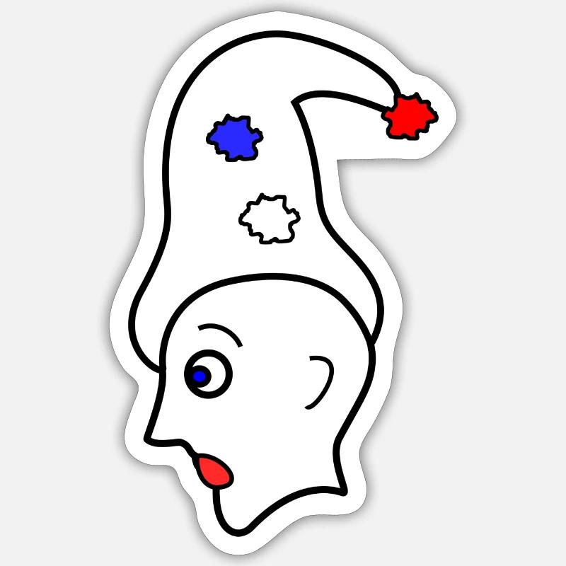 Sticker taille S (10 x 10 cm) - 