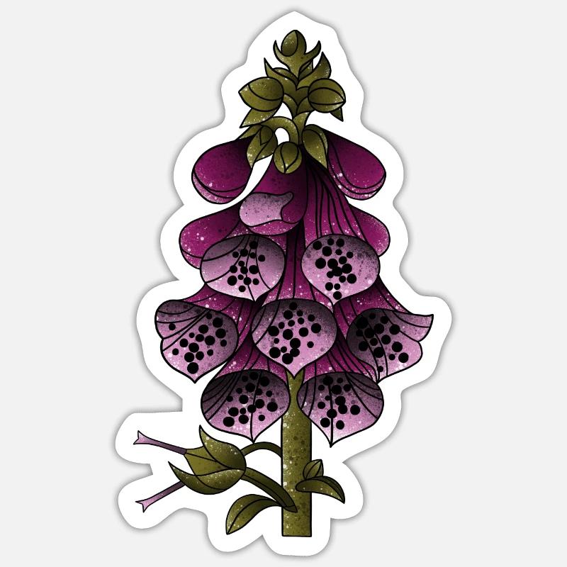 Dé à coudre - Sticker taille S (10 x 10 cm) - blanc mat