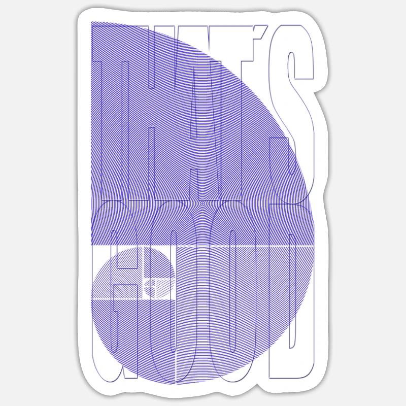 Sticker Größe S (10 x 10 cm) - 