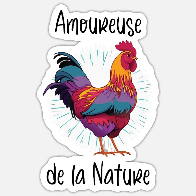 Sticker taille S (10 x 10 cm) - 