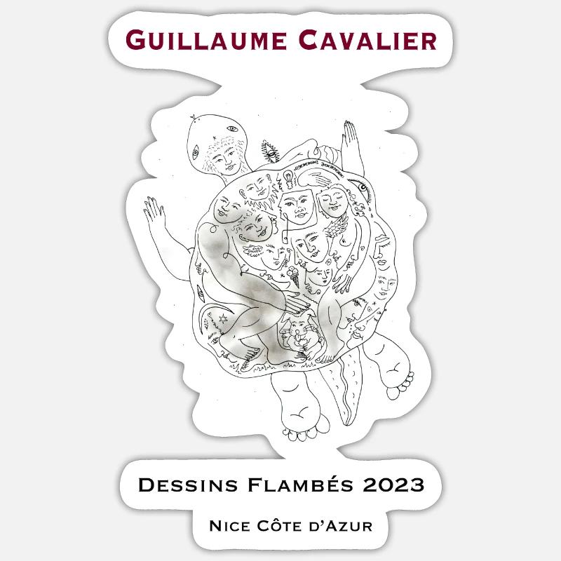 Sticker taille S (10 x 10 cm) - 