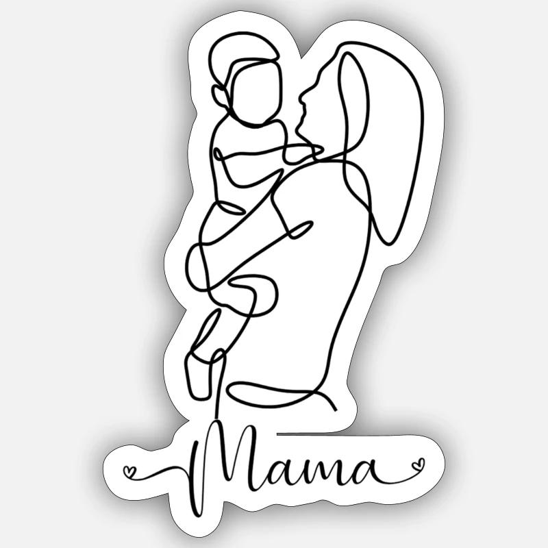 Sticker Größe S (10 x 10 cm) - 