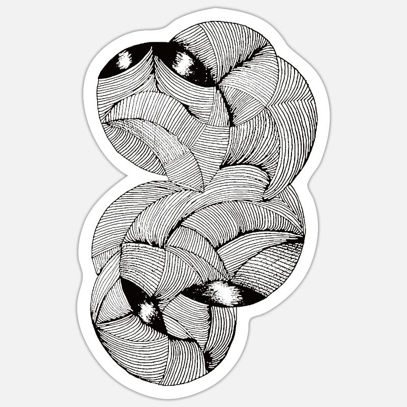 Modèle 11 Sticker taille S (10 x 10 cm)