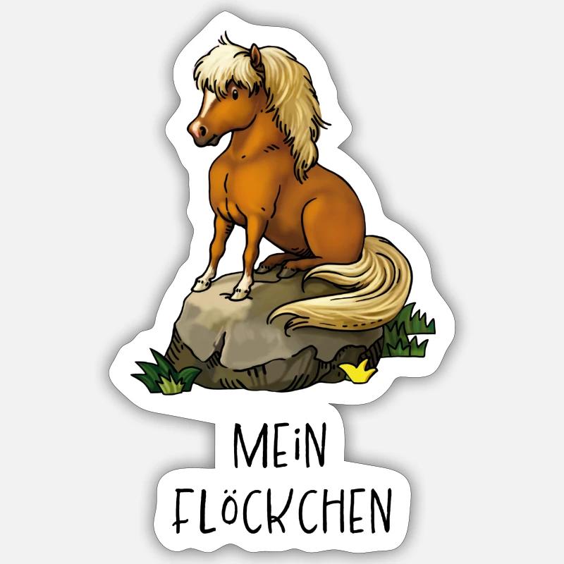 Mon petit flocon Sticker taille S (10 x 10 cm)