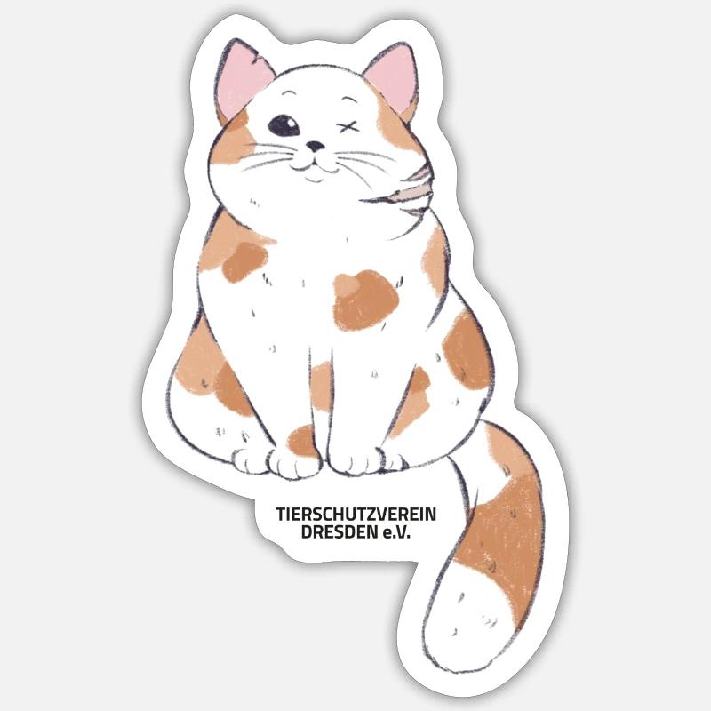 Sticker Größe S (10 x 10 cm) - 