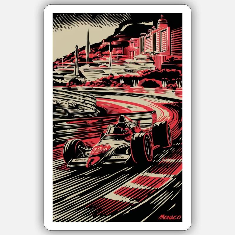 Die Nummero UNO - Sticker Größe S (10 x 10 cm) - Mattweiß