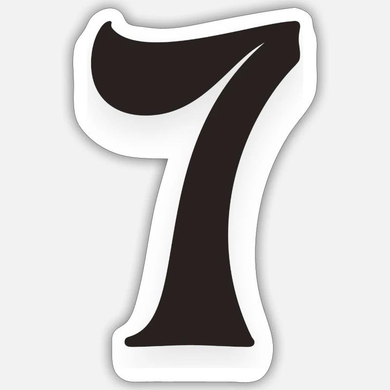 7 - Sticker taille S (10 x 10 cm) - blanc mat