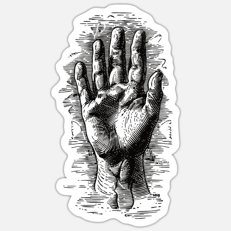 Sticker Größe S (10 x 10 cm) - 