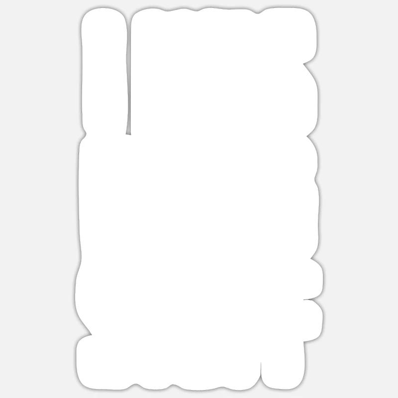 I Was Doing Stuff Sticker size S (10 x 10 cm)