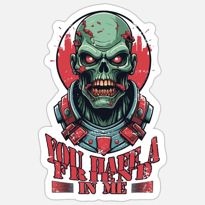 Sticker Größe S (10 x 10 cm) - 