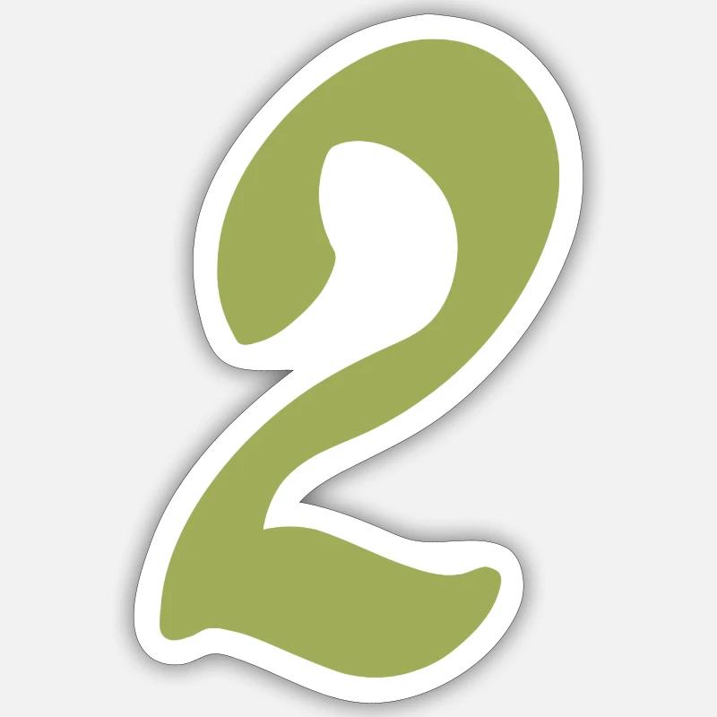 2 Sticker taille S (10 x 10 cm)