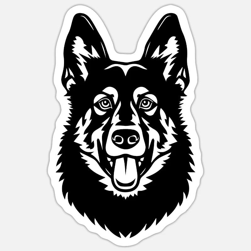Sticker Größe S (10 x 10 cm) - 