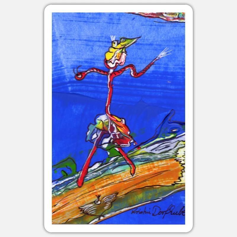 Sticker taille S (10 x 10 cm) - 